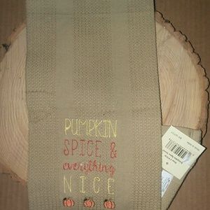 Brand new country primitive fall towel.